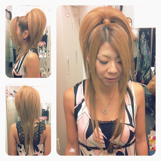 basic ponytail