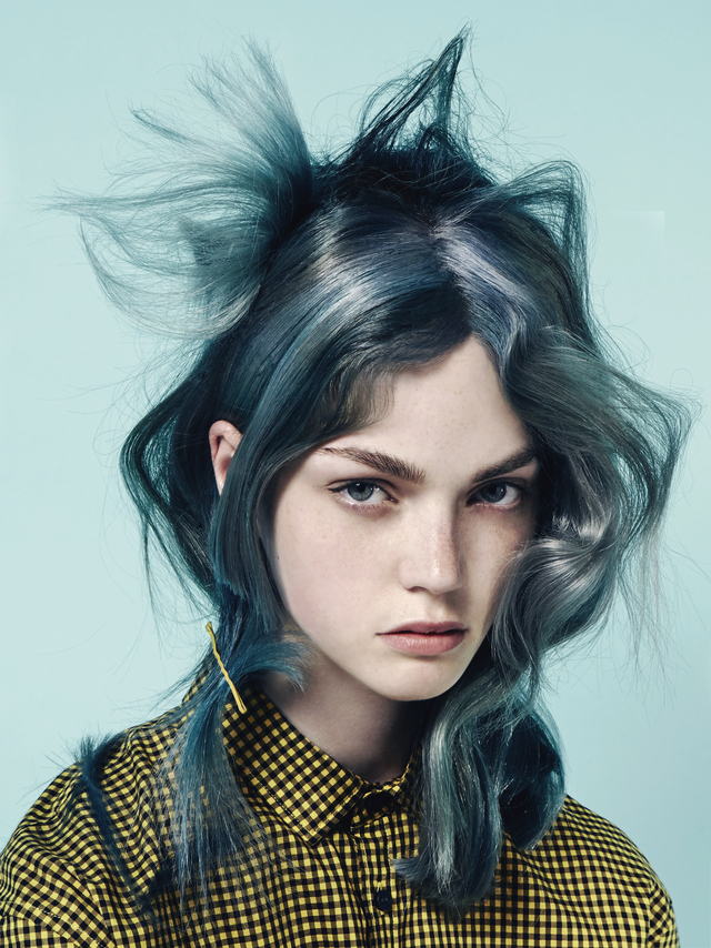 Hair Color - George Alderete  Hair - Daan Kneppers  MakeUp - Suzanne Verberk  Photo - Jasper Abels 