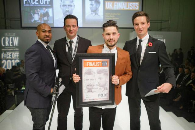 Savills Barber Jonno Hart American Crew  Faceoff Finalist 2012
