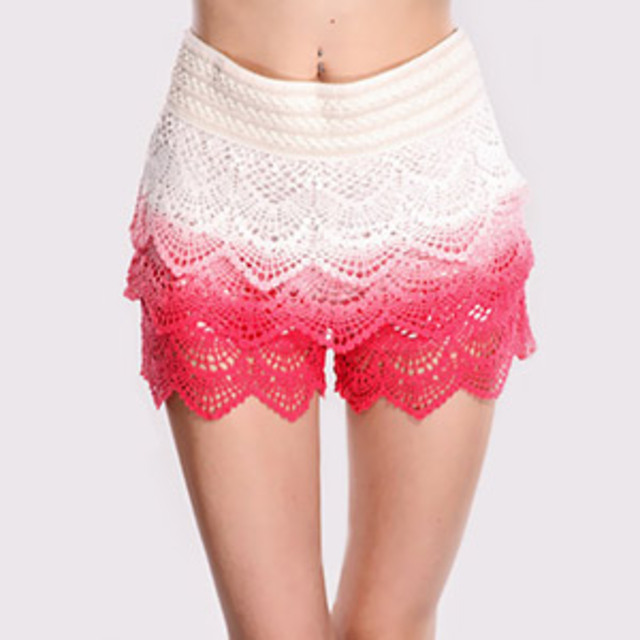 AMI-Clubwear-Fuchsia-Multi-Tie-Dye-Shorts