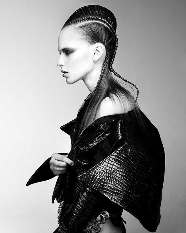 HAIR/ SEUNG KI BAEK, ARTISTIC TEAM MEMBER, RUSH HAIR PHOTOGRAPHY/ DAVID MANNAH STYLING/ BERNARD CONNOLLY MAKE-UP/ KRISTINA VIDIC 