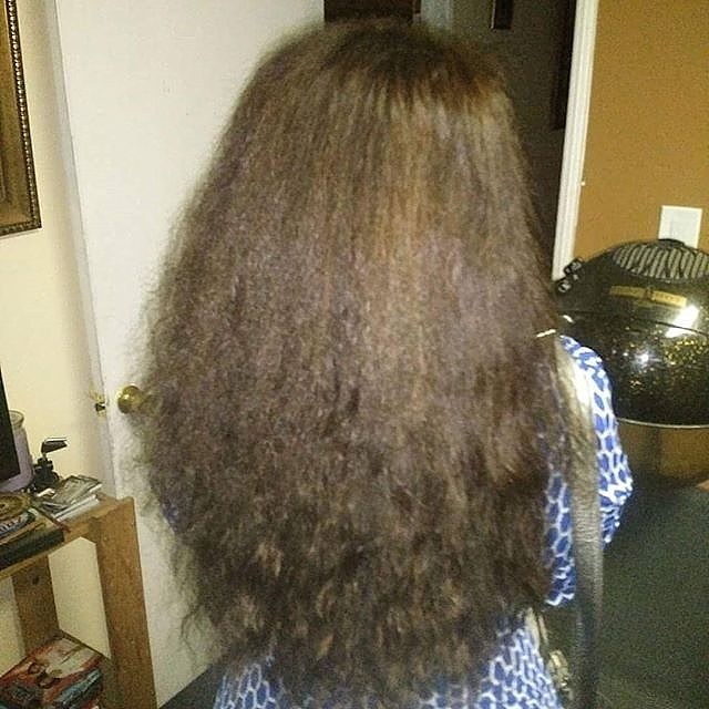 Track by track sew in Weave