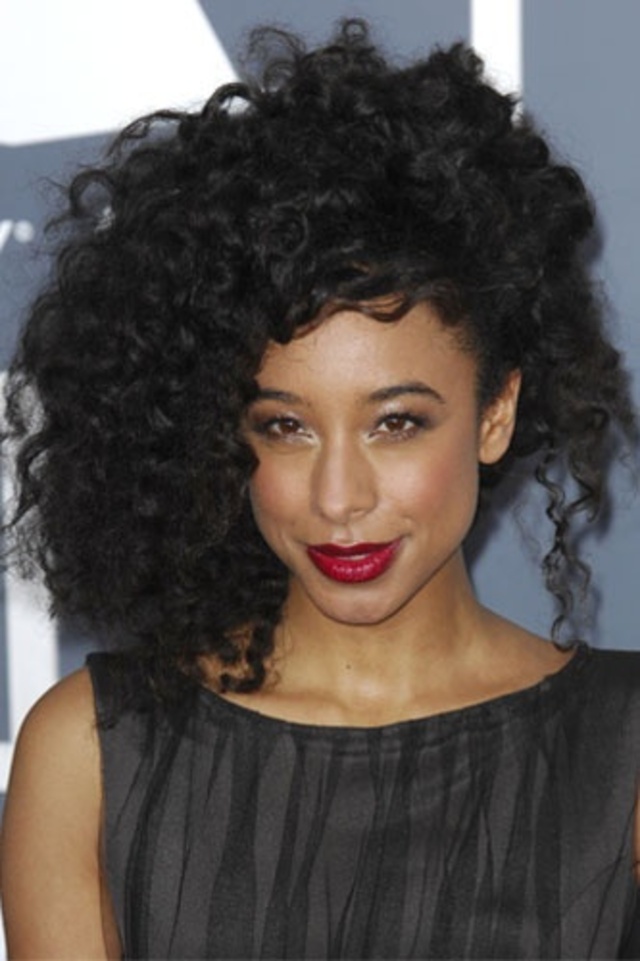 Corinne Bailey Rae Big Curls