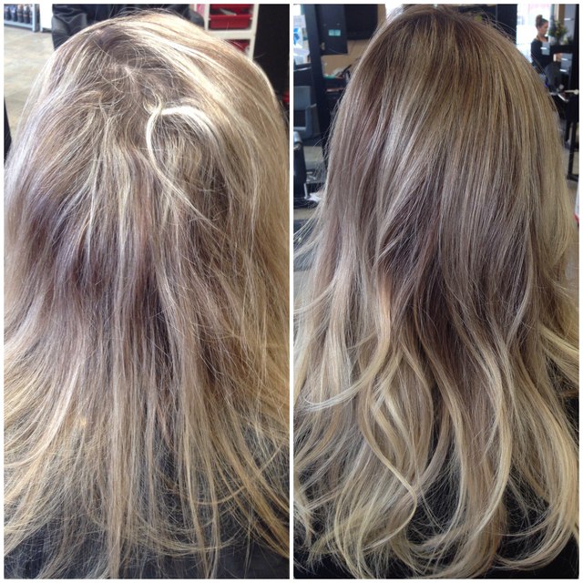 Before & after