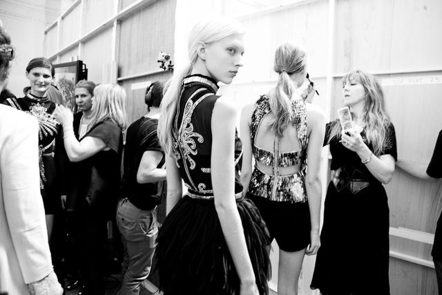 Backstage with Sass &amp; Bide at LFW 2012