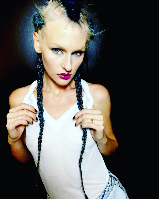 Feeling electric!-blue! 