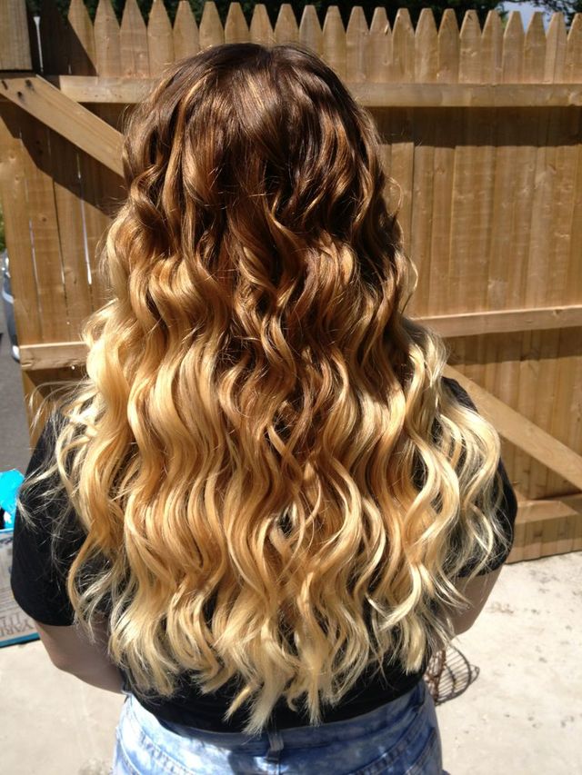 beautiful ombré I did last week.