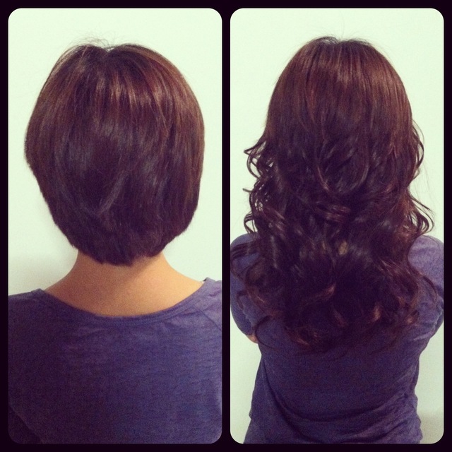 Microlink Hair Extensions(before/after) by jenniguccihair