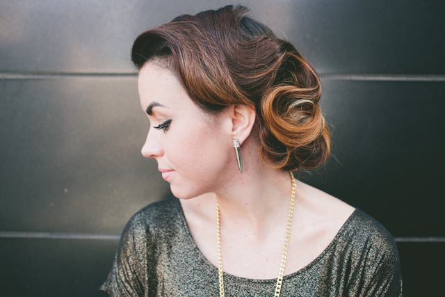 Glamour Wave into Side Ropebraid