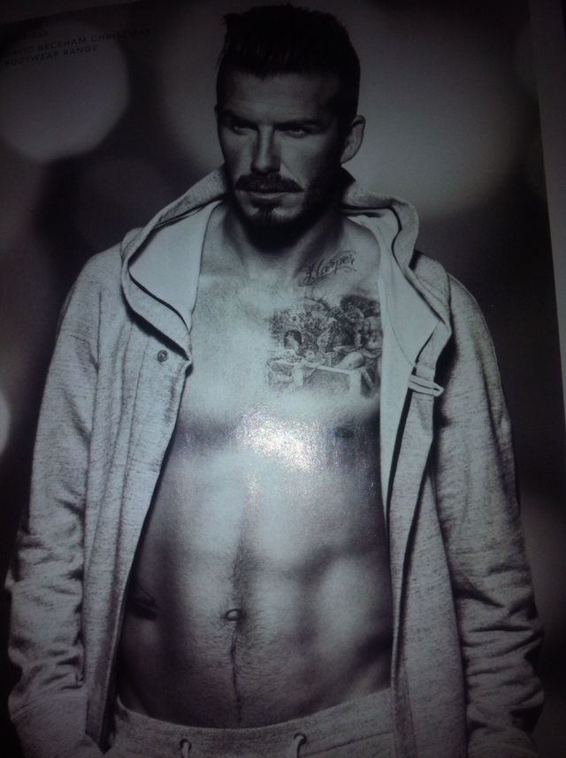 becks , pecks @ London fashion week ? 