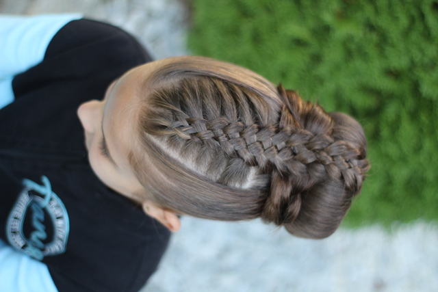 5 Strand Dance Bun
