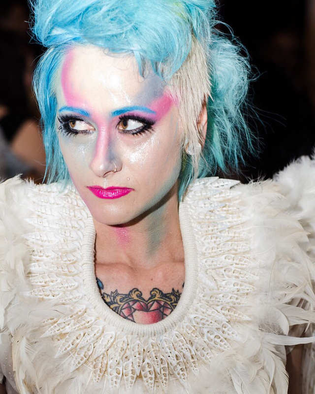 Hair by Katt Pearls, Makeup by Jackson Montgomery, Model: Angelique Pearl 