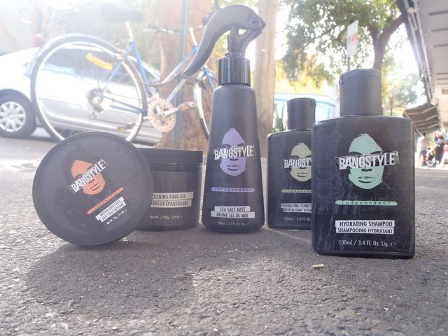 BANGSTYLE - SEA SALT SPRAY, MEDIUM HOLD PASTE, FIRM MATTE CLAY, THICKENING FIBRE GEL, SMOOTHING, HYDRATING, VOLUMIZING SHAMPOO &amp; CONDITIONER