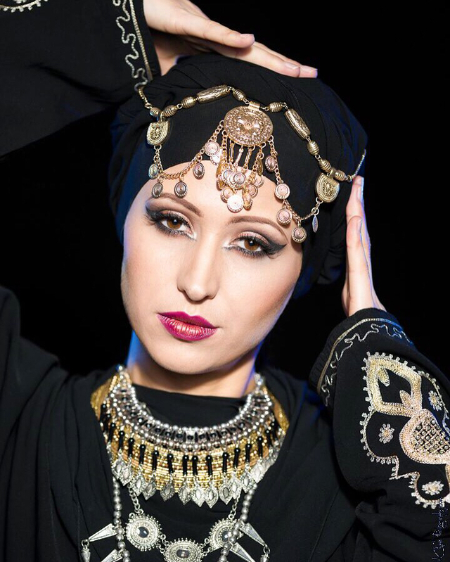 Makeup, styling and concept by Danielle O'Connor. Model Nermina Kadric. Photo by Bart Cepek