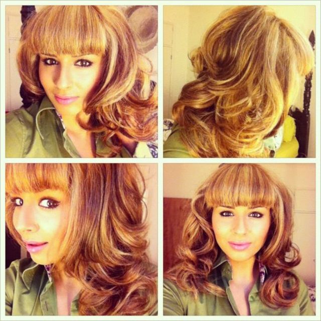 big bouncy curls
