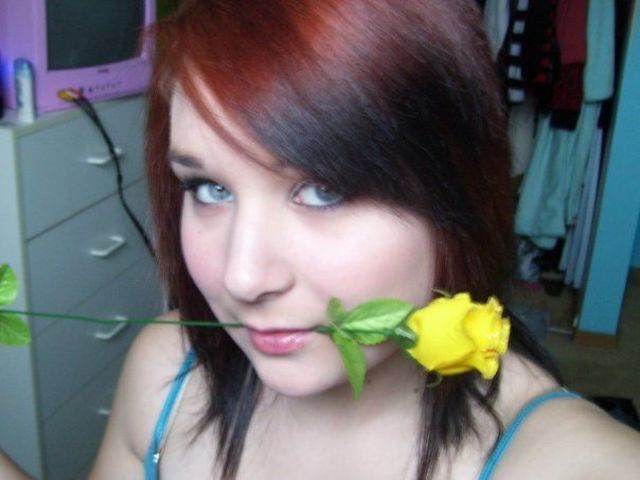 black and red