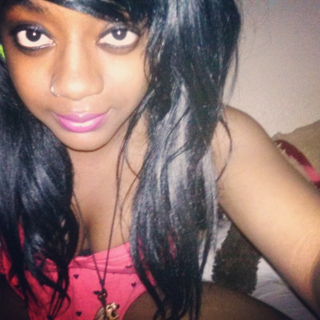 black hair