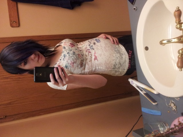black hair