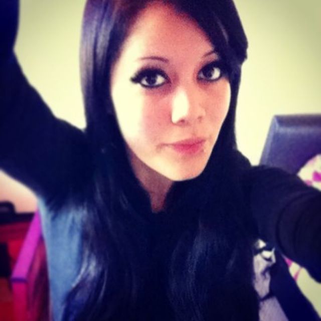 black hair