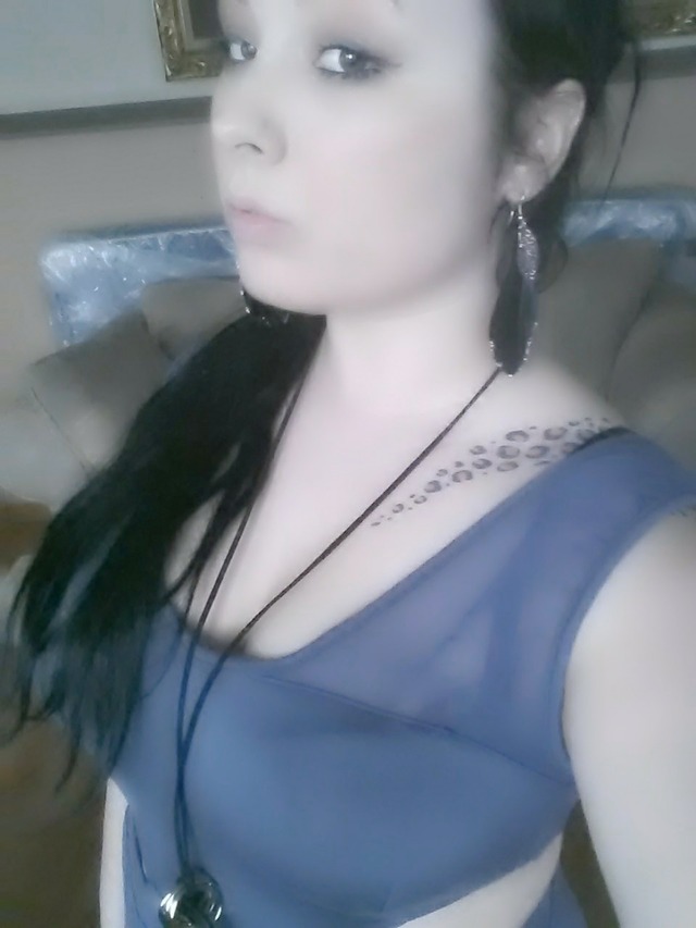 black hair