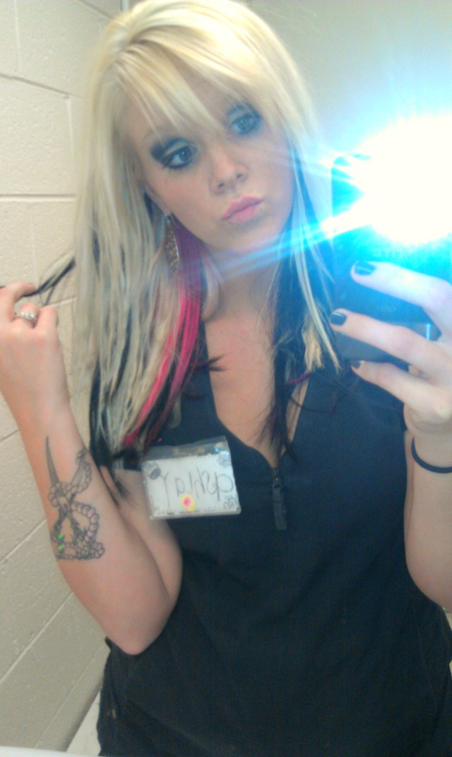 black pink extentions