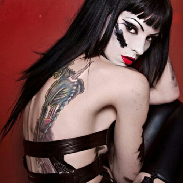 black