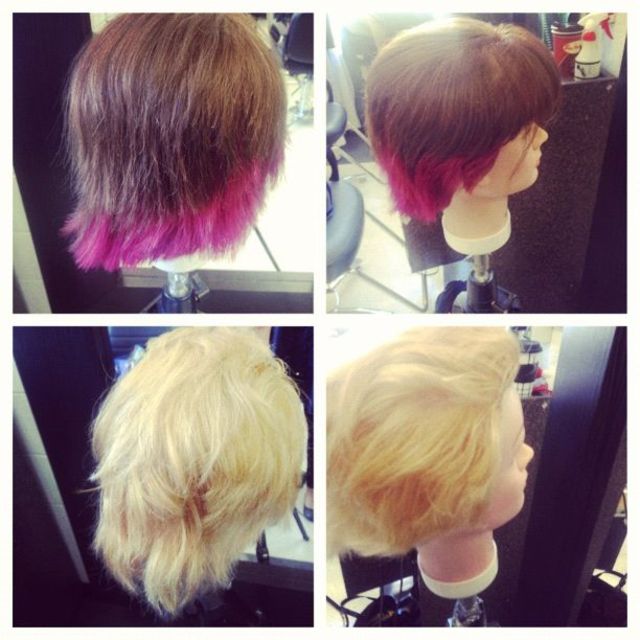 bleaching job