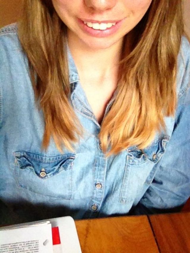 blond tips 