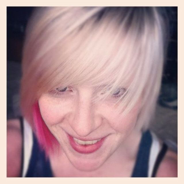 blonde &amp; pink