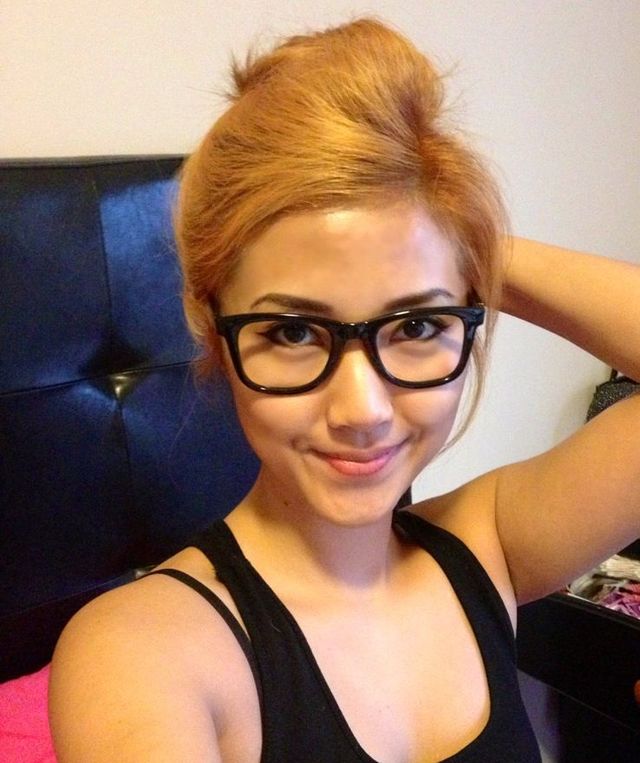 blonde Asian 