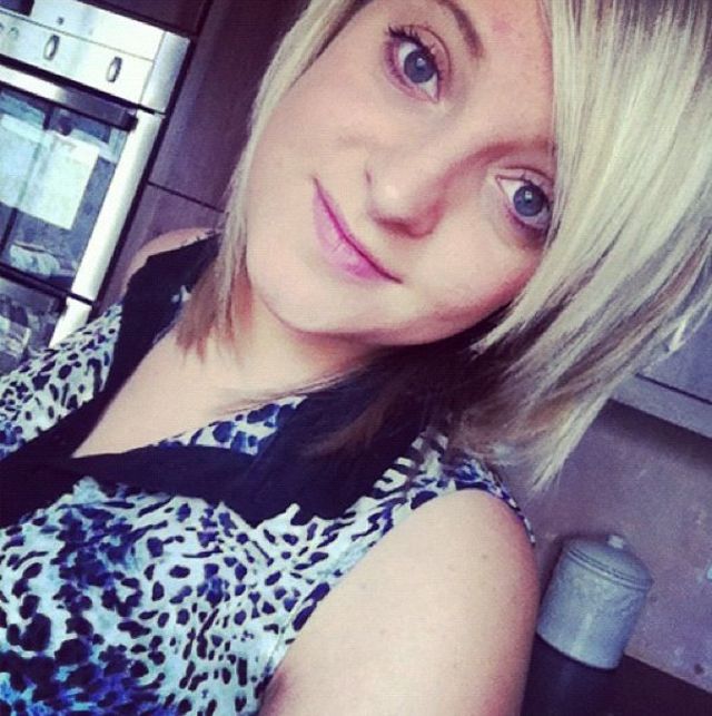 blonde and dark underneath