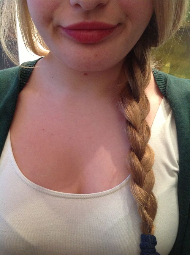 blonde braid 