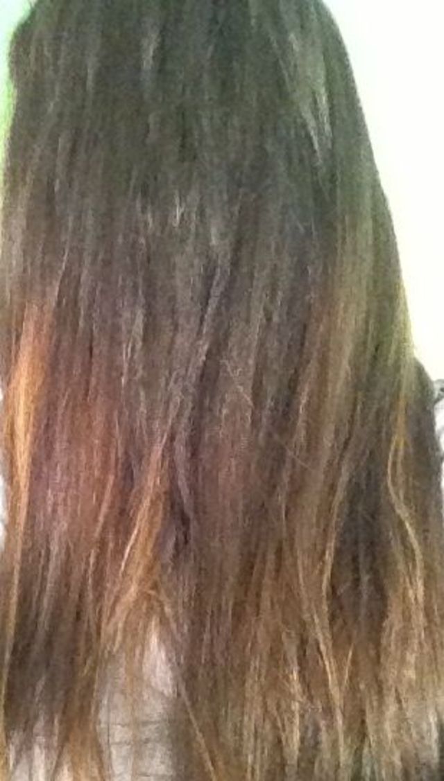 blonde brown n black hair 
