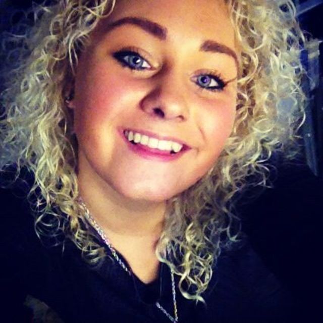 blonde curls