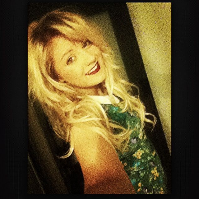 blonde curls