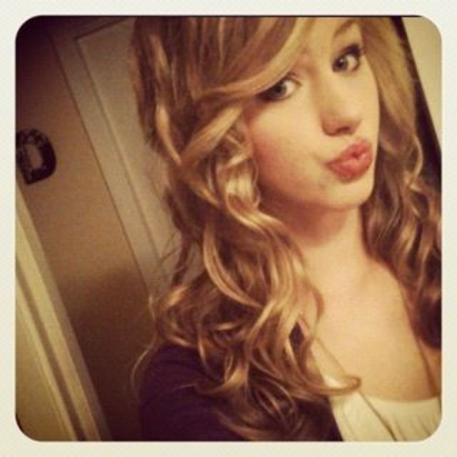 blonde curls