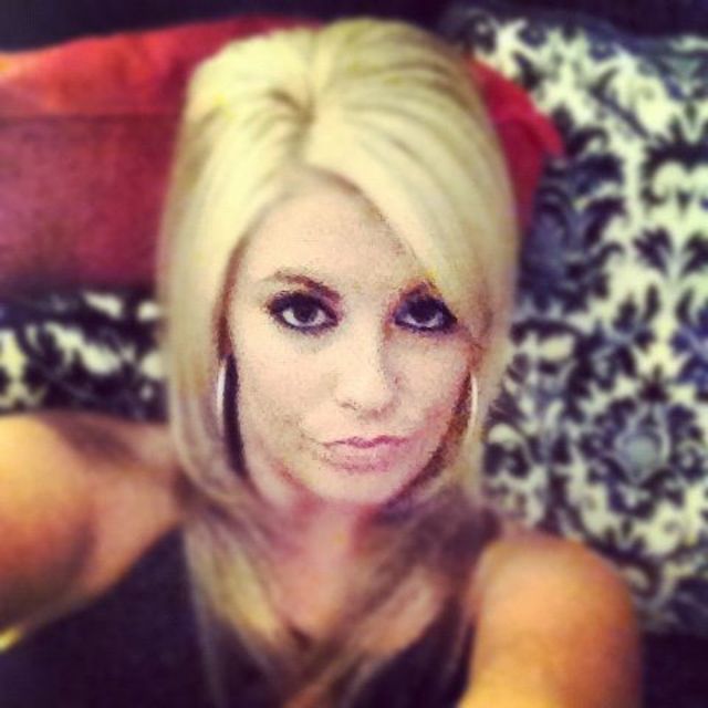 blonde hair on Sam