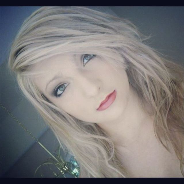 blonde hair