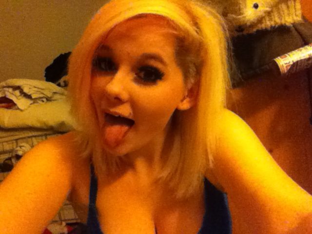 blonde hair