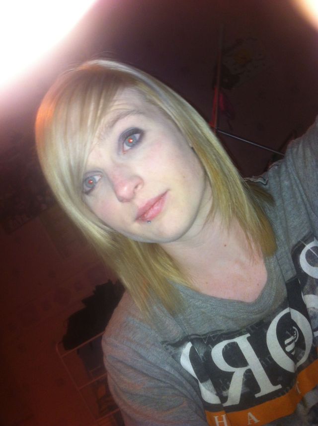 blonde hair!