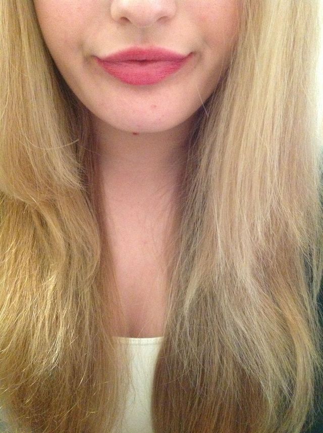 blonde hair