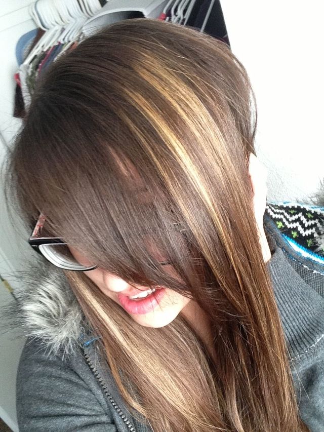 blonde highlights