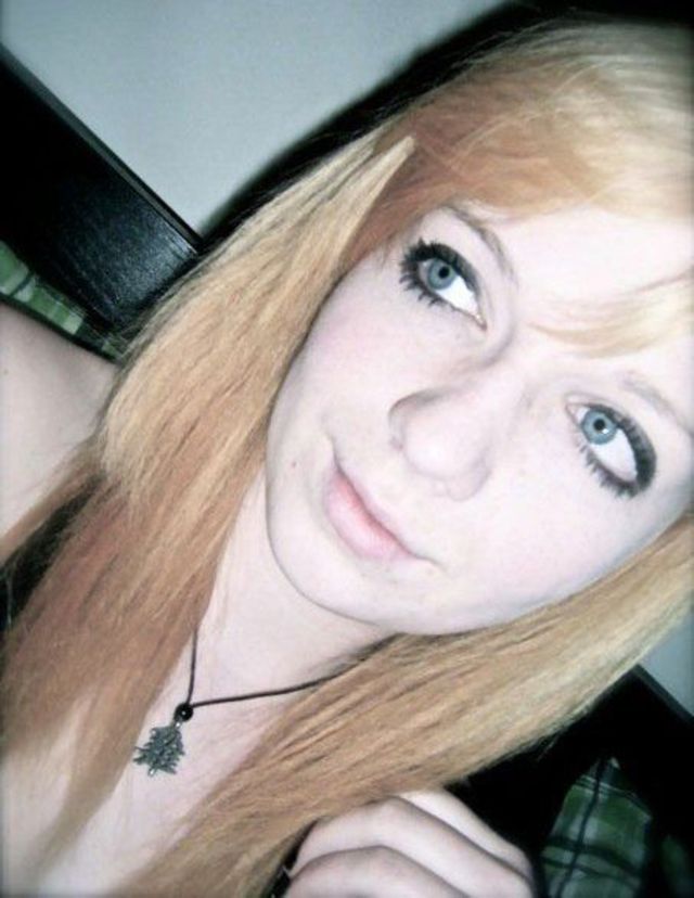 blonde. long. 