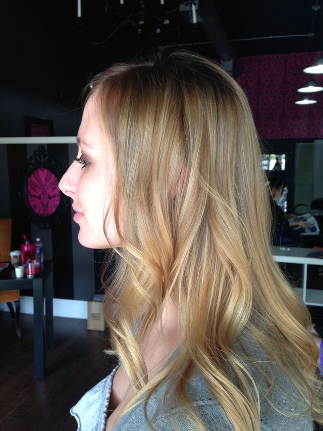 blonde ombré 