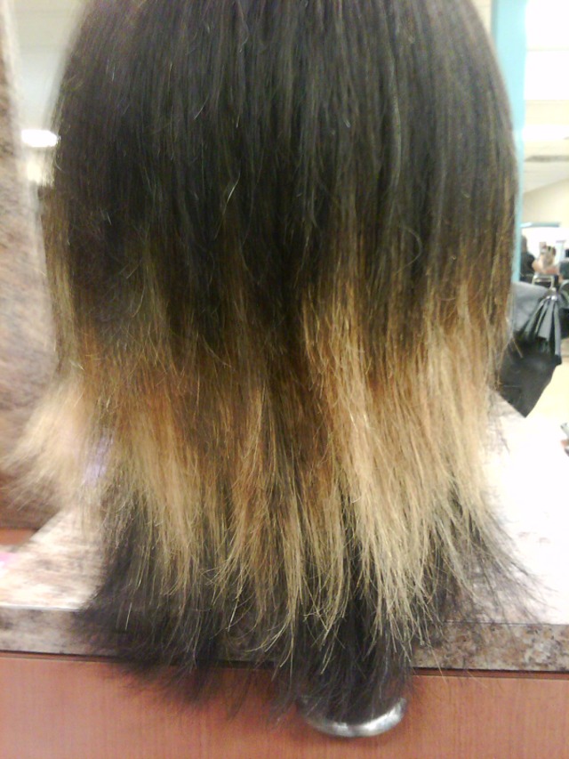 blonde ombr?