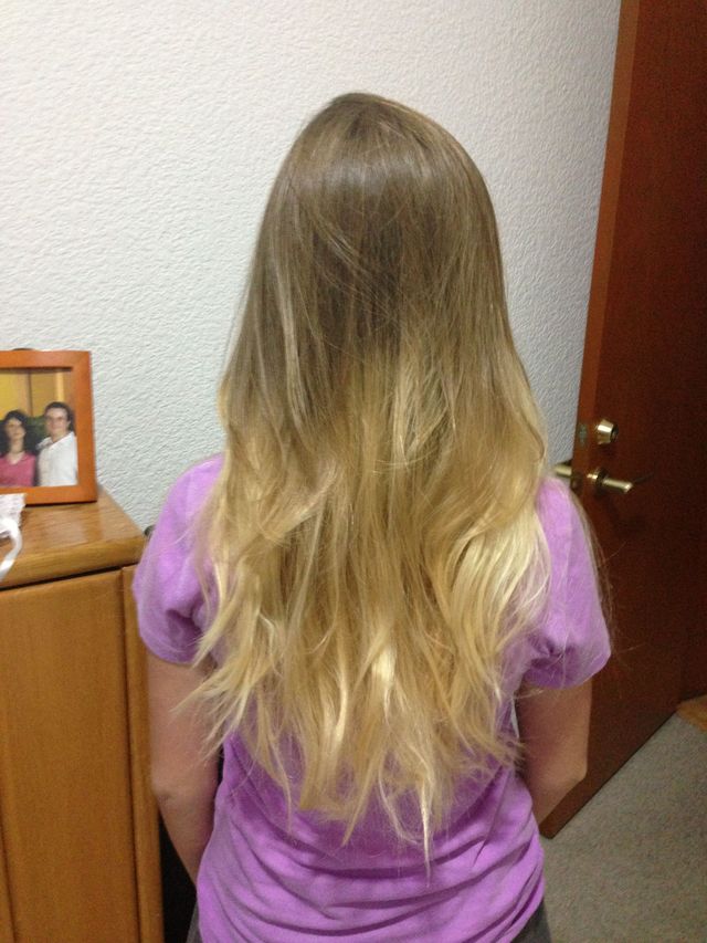 blonde ombre