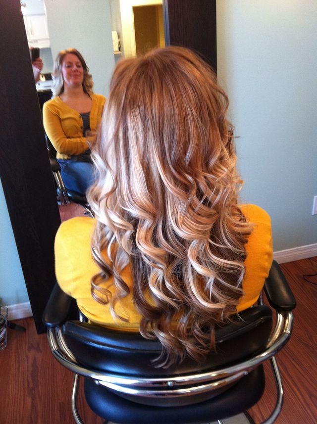 blonde waves 