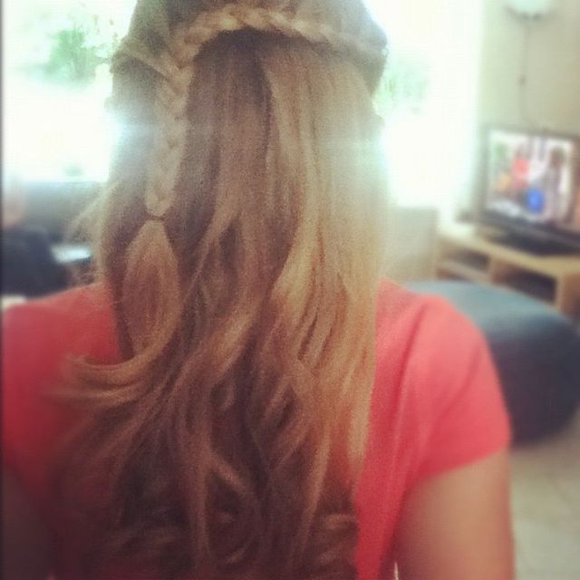 blondine braid