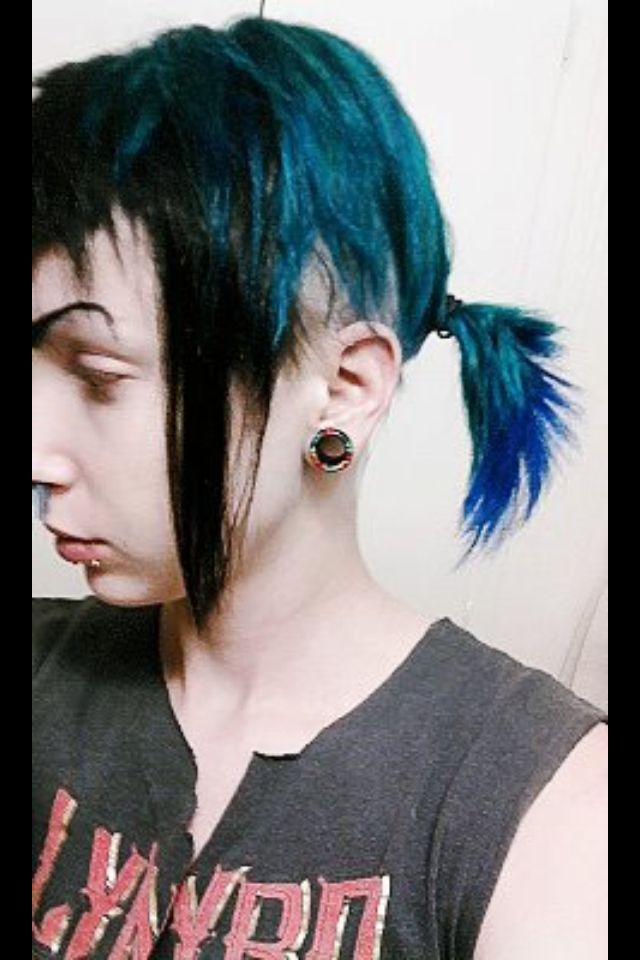 blue + purple