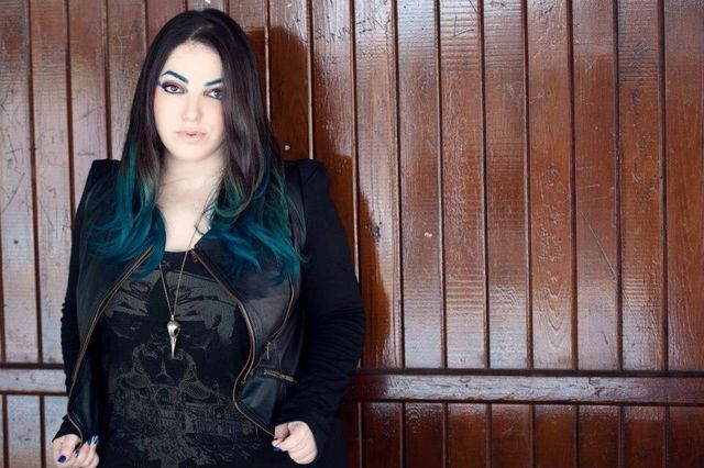 blue and green ombré 